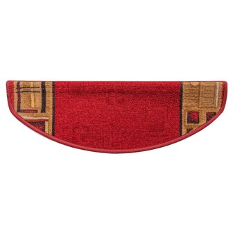 Trapmatten zelfklevend 5 st 65x21x4 cm rood 4
