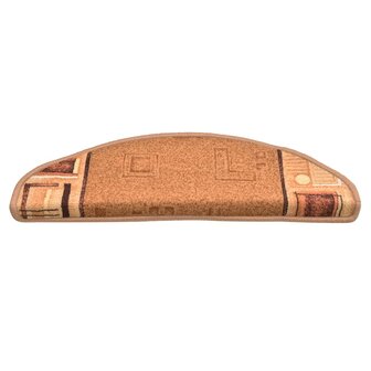Trapmatten zelfklevend 5 st 65x21x4 cm beige 3