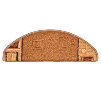 Trapmatten zelfklevend 5 st 65x21x4 cm beige 4