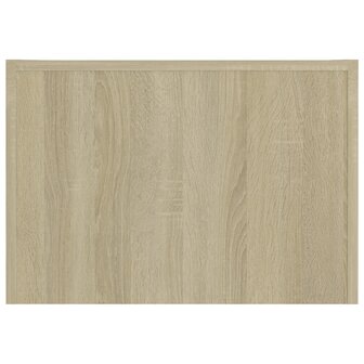 Salontafel 50x50x35 cm bewerkt hout sonoma eikenkleurig 6