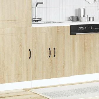 Spoelbakonderkast Kalmar 60x46x81,5cm bewerkt hout sonoma eiken 3