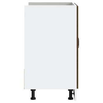 Spoelbakonderkast Kalmar 80x46x81,5 cm hout bruin eikenkleurig 6