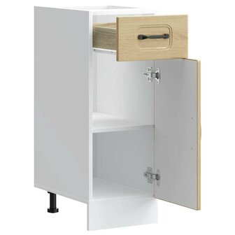 Keuken onderkast Kalmar bewerkt hout sonoma eikenkleurig 5