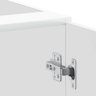 Keuken onderkast &quot;Porto&quot; bewerkt hout wit 9