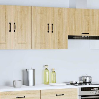 Keukenwandkast Kalmar bewerkt hout sonoma eikenkleurig 3