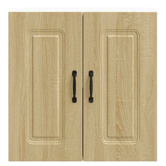 Keukenwandkast Kalmar bewerkt hout sonoma eikenkleurig 5