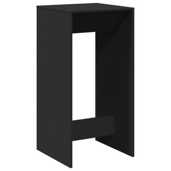 Bartafel 51x50x103,5 cm bewerkt hout zwart 2
