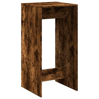 Bartafel 51x50x103,5 cm bewerkt hout gerookt eikenkleur 2