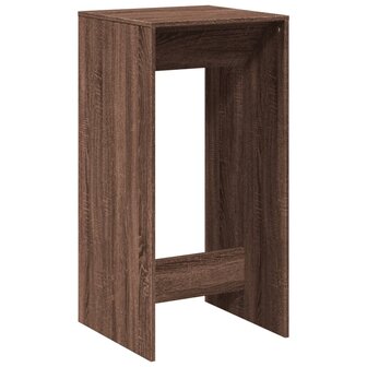 Bartafel 51x50x103,5 cm bewerkt hout bruin eikenkleurig 6