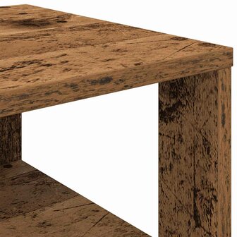 Schoenenrek 61x32x87,5 cm bewerkt hout oud houtkleurig 7