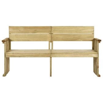 Tuinbank 172 cm ge&iuml;mpregneerd grenenhout 2
