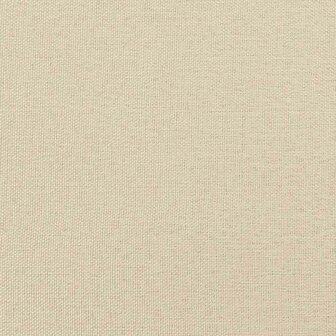Eetkamerstoelen 2 st stof cr&egrave;mekleurig 8