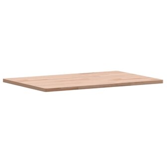 Tafelblad rechthoekig 60x40x1,5 cm massief beukenhout 3