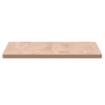 Tafelblad rechthoekig 60x40x1,5 cm massief beukenhout 5