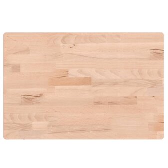 Wastafelblad 60x40x1,5 cm massief beukenhout 2