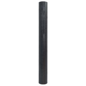 Vloerkleed rechthoekig 70x100 cm bamboe grijs 3