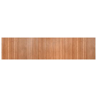Vloerkleed rechthoekig 70x300 cm bamboe naturel 2