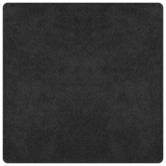 Shaggy Tapijt met Latex Achterkant Donkergrijs 120x120 cm 2