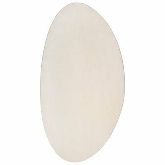 Tapijt &quot;HUARTE&quot; Korte Pool Zacht en Wasbaar Beige 80x150 cm 2