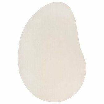 Area Vloerkleed Beige 80x150 cm Polyester Antislip 2