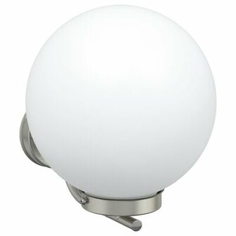 Buitenwandlamp IP44 roestvrijstaal zilverkleurig 2