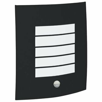 Buiten Wandlamp met Sensor 2 stuks Zwart Roestvrij Staal IP44 2