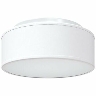 Plafondlampen Inbouw Wit &Oslash; 30 cm Stof E27 2
