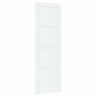 Binnendeur &amp;apos;ORKDAL&amp;apos;Wit 78x232x4 cm Massief Houten Dennen 2