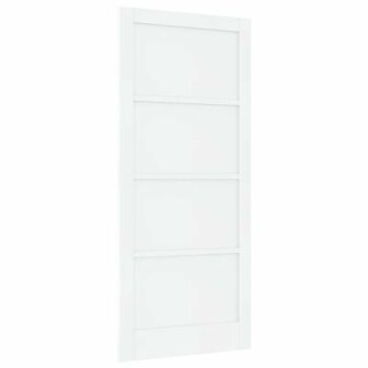 Binnendeur &amp;apos;ORKDAL&amp;apos;Wit 93x211x4 cm Massief Houten Grenen 2