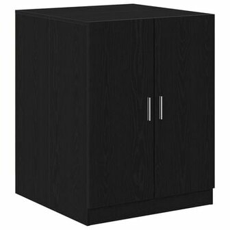 Afwasmachinekast Zwart Eiken 70,5x71,5x91,5 cm Bewerkt Hout 2
