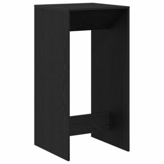 Bartafel 51x50x103,5 cm bewerkt hout zwart eikenkleurig 2