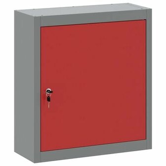 Gereedschapskast Muurbevestigd Rood 50x20x55 cm Staal 2