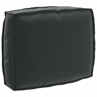 Palletkussen voor Rugleuning Zwart 50x40x12 cm Oxford Stof 2