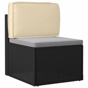 Palletkussen voor Rugleuning Beige 60x40x12 cm Oxford Stof 1