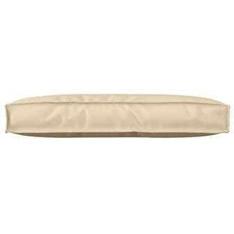 Palletkussen voor Rugsteun Beige 80x40x12 cm Oxford Stof 1