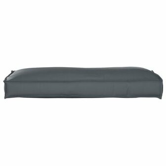 Palletkussen voor Rugleuning Anthraciet 120x40x12 cm Oxford Stof 1