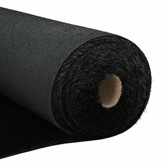 Kunstgras Zwart 1x8 m 40 mm 2