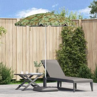 Strandparasol met aluminium paal 240 cm camouflage 1