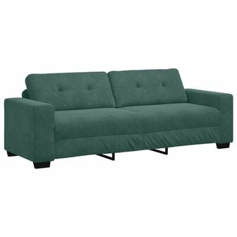 3-Zitsbank Donkergroen 180 cm Fluweel 2