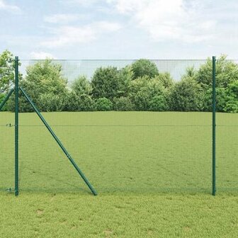 Gelast Draadhek Groen 1,6x10 m Staal 1