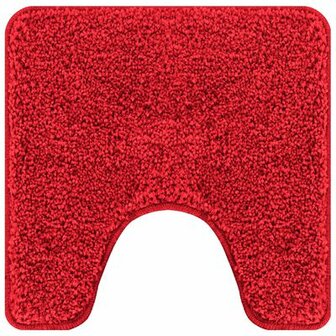 Badmat U-Vorm Rood 50x50 cm Polypropyleen Antislip 2