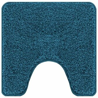 Badmat U-Vormig Blauw 50x50 cm Polypropeen Antislip 2