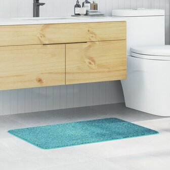 Badmat Rechthoekig Oranje 60x90 cm Polypropeen Antislip 1