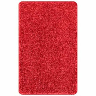 2 Delige Badmat Set Rood Polypropeen Antislip 2