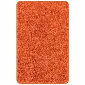 2-delige Badmat Set Oranje Polypropeen Antislip 2
