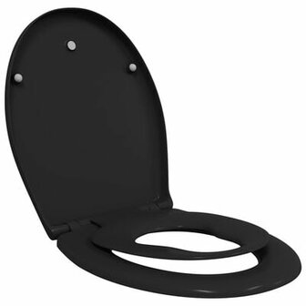Familie Toiletbril met Kinderset Snelle Release Duroplast 2