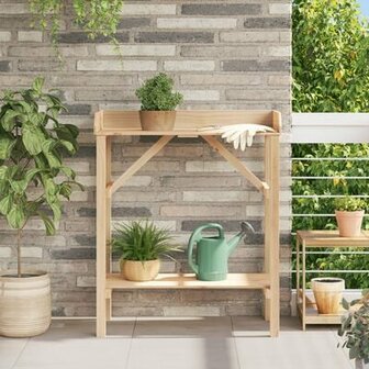 Oppottafel 75x40x90 cm massief grenenhout 1