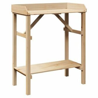 Oppottafel 75x40x90 cm massief grenenhout 2
