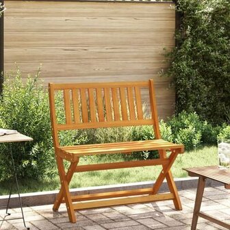 Vouwtuinbank 80x46x85 cm Massief Acaciahout 1