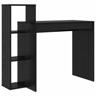 Computer Bureau Zwart eiken Gefabriceerd hout, zwart eiken fineer 2